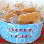 caramels 150x150 Post from the Past: Hot Chocoalte Gift Basket