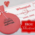 boy valentine 150x150 Homemade Christmas Tags