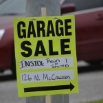 garage sale signs and peeps 0051 150x150 Taylor House Thursday #15