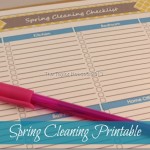 springcleaningprintable thumb 150x150 Spring Cleaning