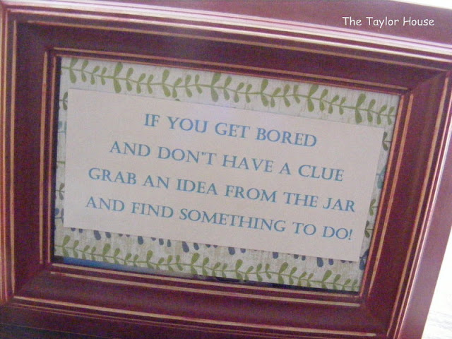  Mom, Im Bored! Jar of Ideas