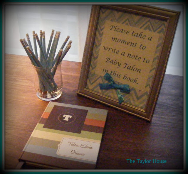  Baby Shower Guest Book Idea