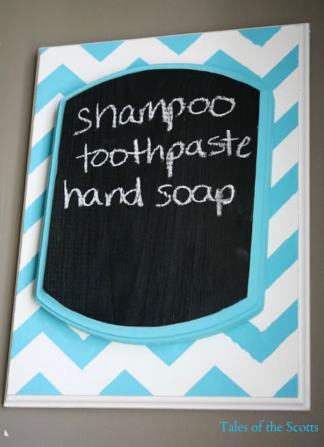 Chalkboard%2BBathroom%2BMessage%2BBoard%2B3 Tales of the Scotts Guest Post
