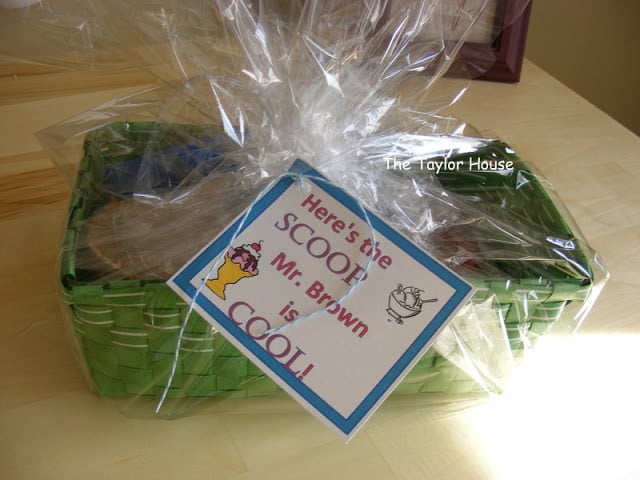  Ice Cream Teacher Appreciation Gift