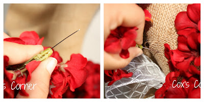 flowersinwreath Coxs Corner Interchangeable Wreath