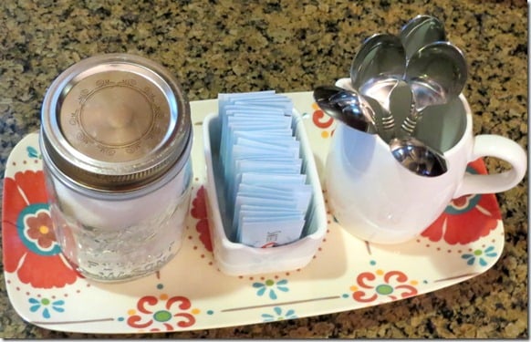 How to create an organized coffee station