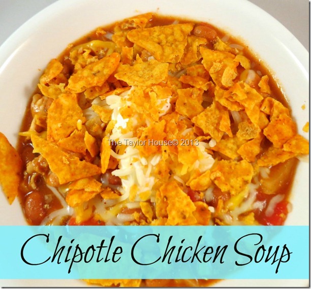 Easy and delicious Chipotle Chicken Soup Recipe with Campbell's Skillet Sauce
