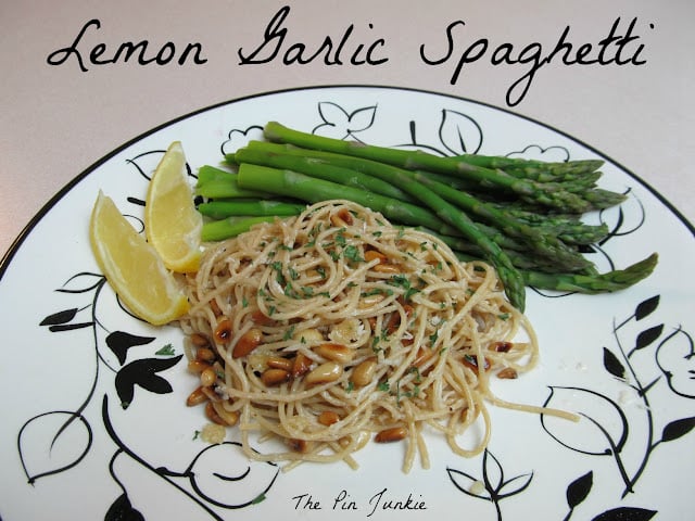 Lemon Garlic spaghetti recipe
