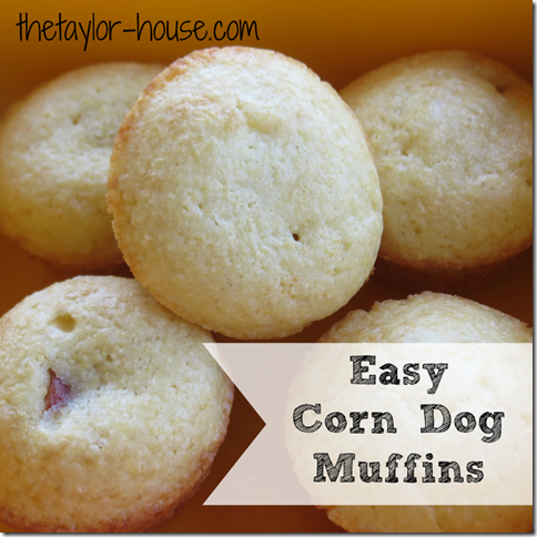 Corn Dog Muffins, easy recipes