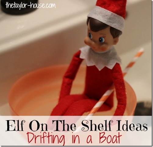 Elf On The Shelf, Elf on the shelf in a boat