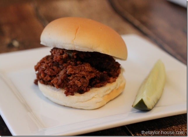 Easy Slow Cooker Sloppy Joes - Page 2 of 2 | The Taylor House