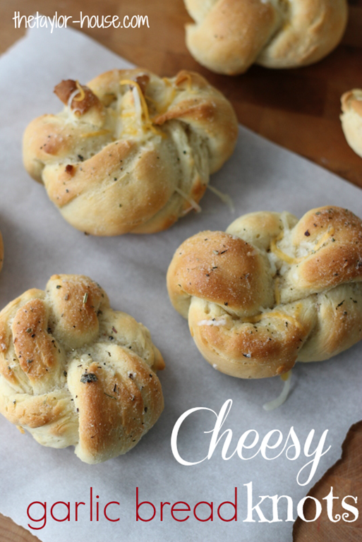 Cheesy Garlic Bread Knots Page 2 of 2 The Taylor House