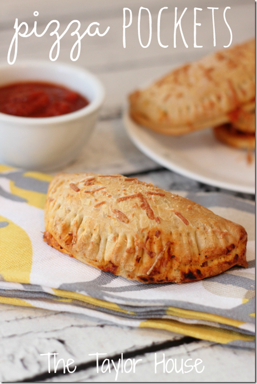 Homemade Yummy Pizza Pockets The Taylor House