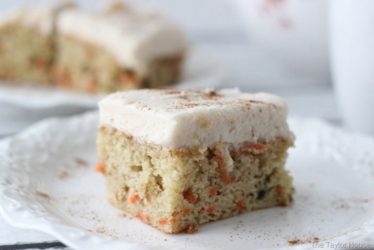Carrot Cake Bars with Cream Cheese Frosting