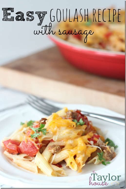 Easy Goulash Recipe, Goulash