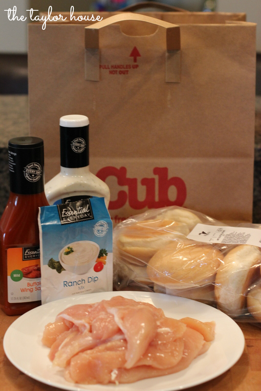Buffalo Ranch Chicken, Buffalo Ranch Chicken Sandwich, Cub Foods, #MyCubRewards