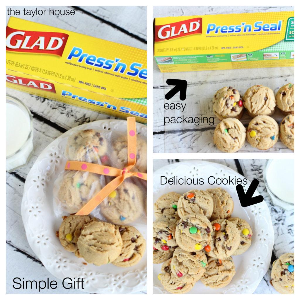 Glad Press n' Seal, Peanut Butter Cookies, Peanut Butter Chocolate Chip Cookies