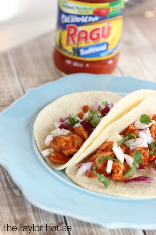Chicken Tacos, Chicken Margherita Tacos, Margherita Tacos, Ragu, #AD, #NewTraDish