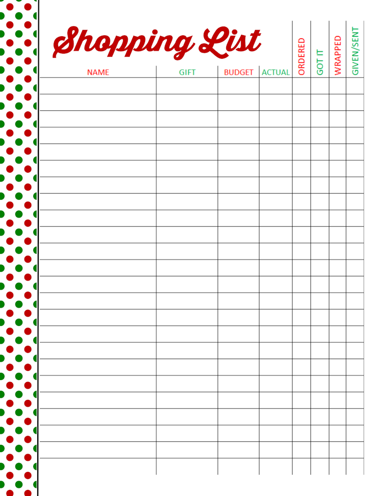 Christmas Shopping For Kids FREE SHOPPING PRINTABLE The Taylor House christmas-shopping-for-kids-free-shopping-printable-the-taylor-house