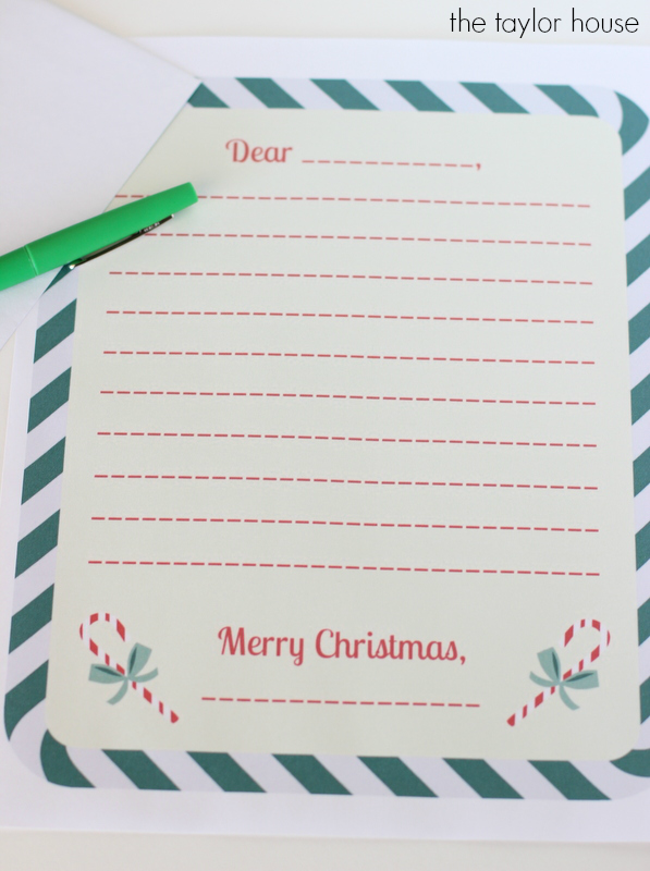 12 Days of Christmas FREE PRINTABLE LETTERS for your kids! 