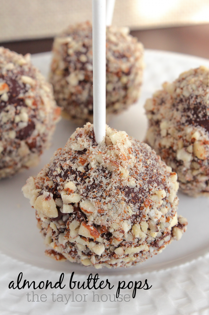 Almond Butter Pops The Taylor House
