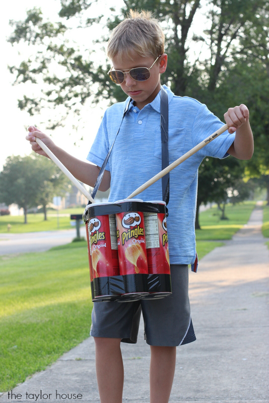 Upcycled Pringles Can DIY Drum