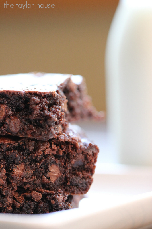 Delicious and simple to make Double Chocolate homemade brownies!