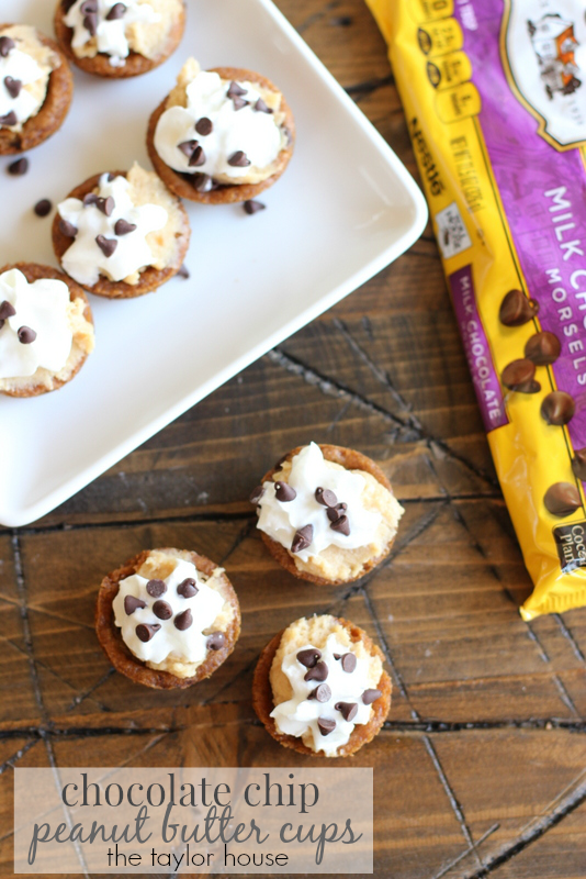 Chocolate Chip Peanut Butter Cups The Taylor House
