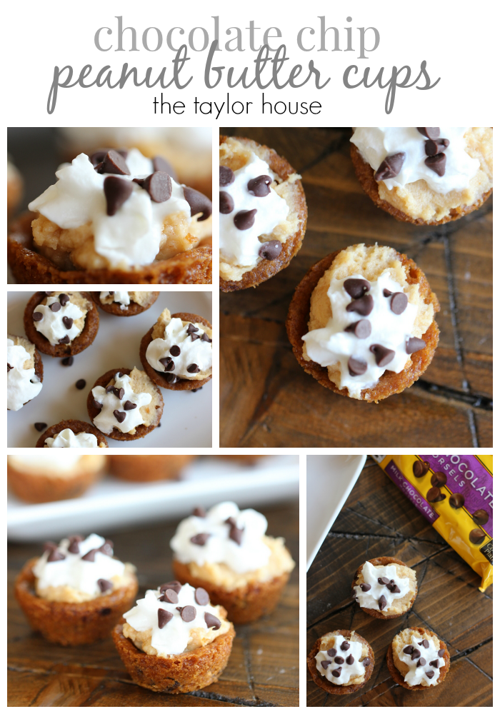Chocolate Chip Peanut Butter Cups The Taylor House
