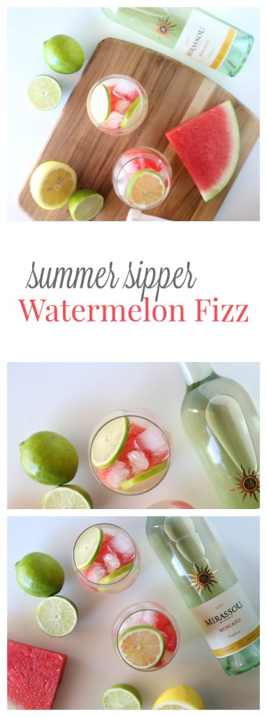 The Perfect summer sipper: Watermelon Fizz