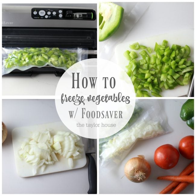 How To Freeze Vegetables The Taylor House