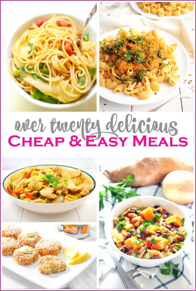 20 Delicious Cheap and Easy Meals | The Taylor House