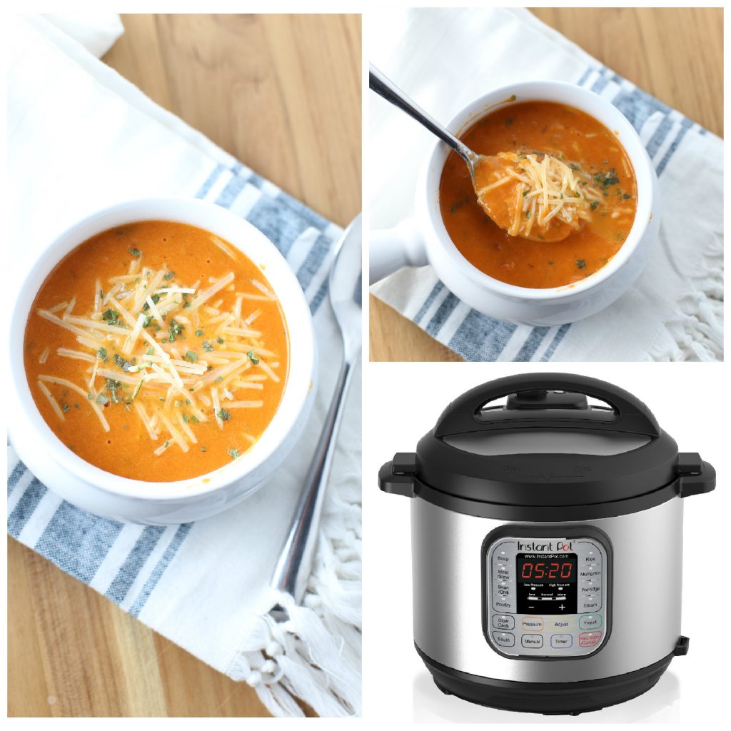 Instant Pot Tomato Basil Soup