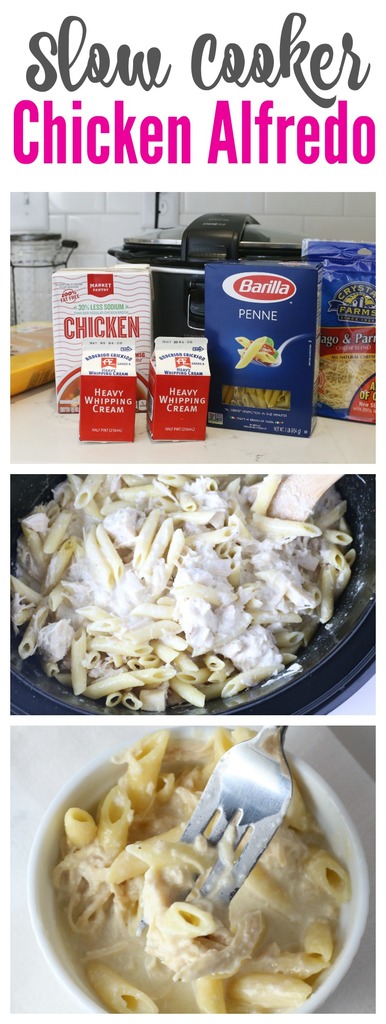 Slow Cooker Chicken Alfredo