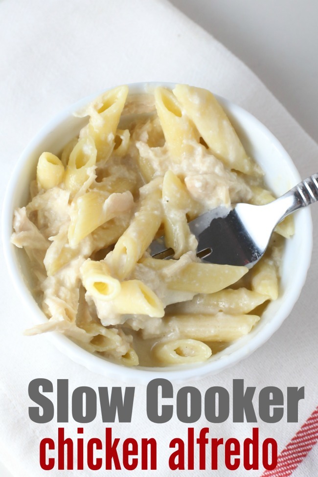 Slow Cooker Chicken Alfredo