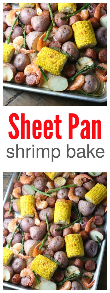 Sheet Pan Shrimp Bake