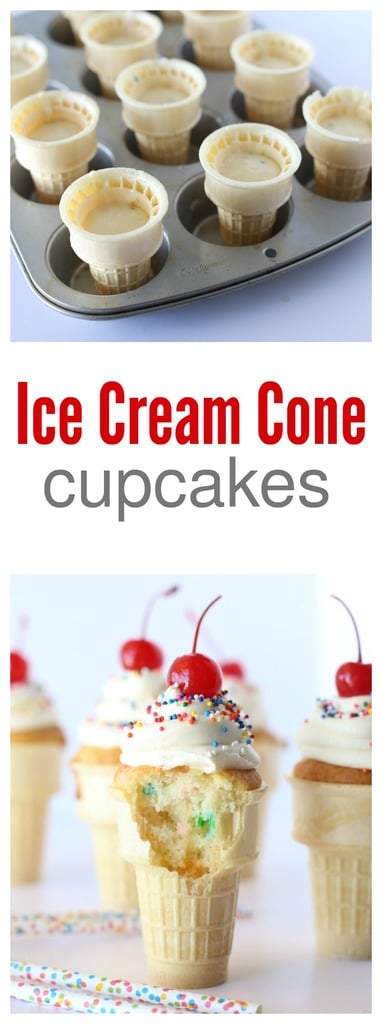 Ice Cream Cone Cupcakes