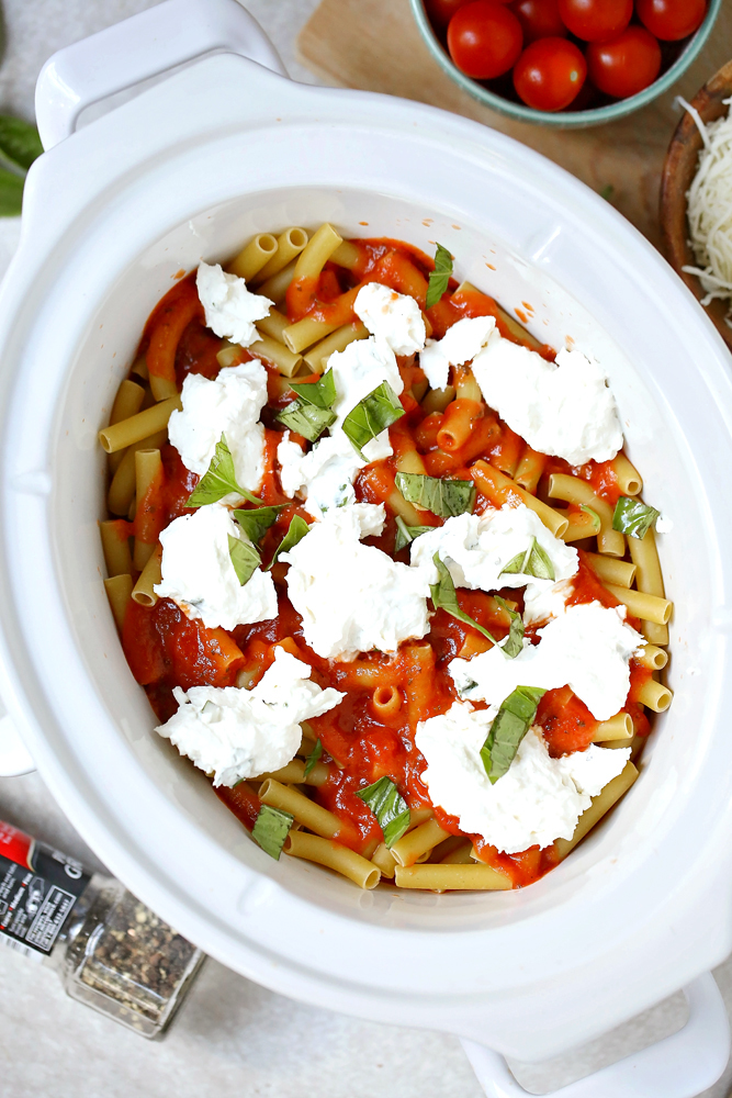 Slow Cooker Baked Ziti The Taylor House