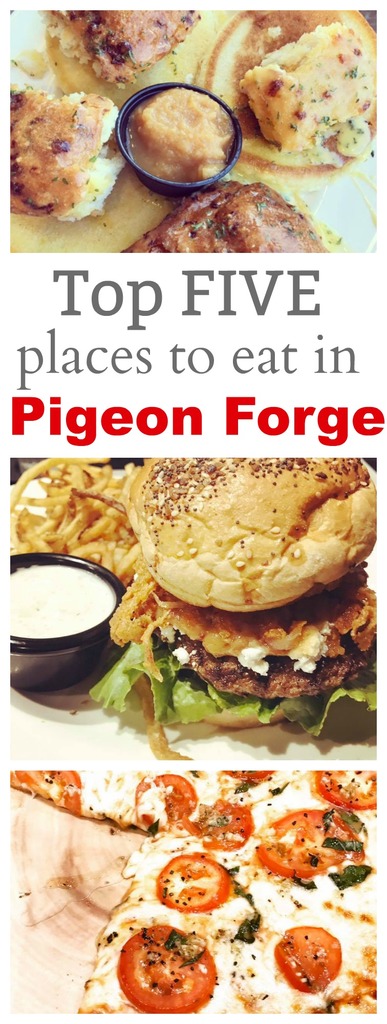 Top Five Favorite Places to Eat in Pigeon Forge | The Taylor House