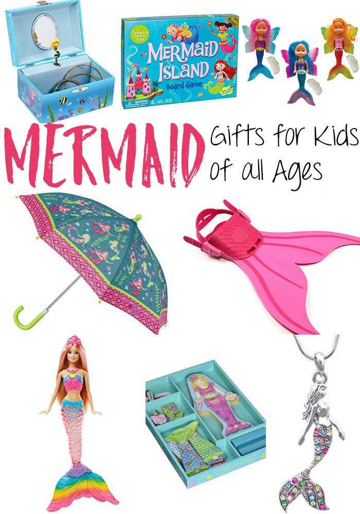 mermaid gift for 5 year old