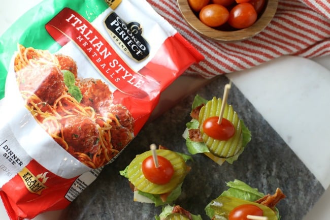 Game Day Cheeseburger Meatballs