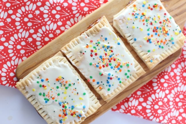 Homemade Pop Tarts (Only 3 Ingredients)