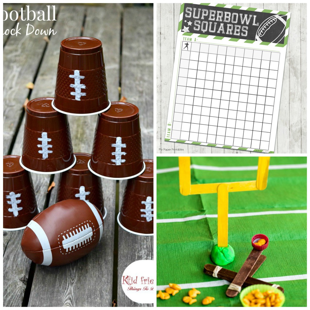 Football Party Games Football Word Search Football Tic Tac