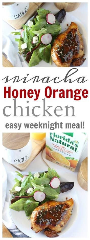 Sriracha Honey Orange Chicken Recipe