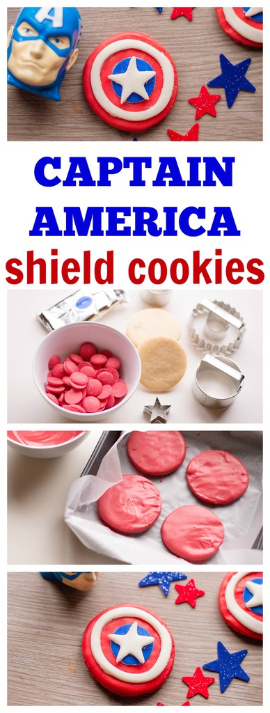 Fun Captain America Cookies (Easy to Make)