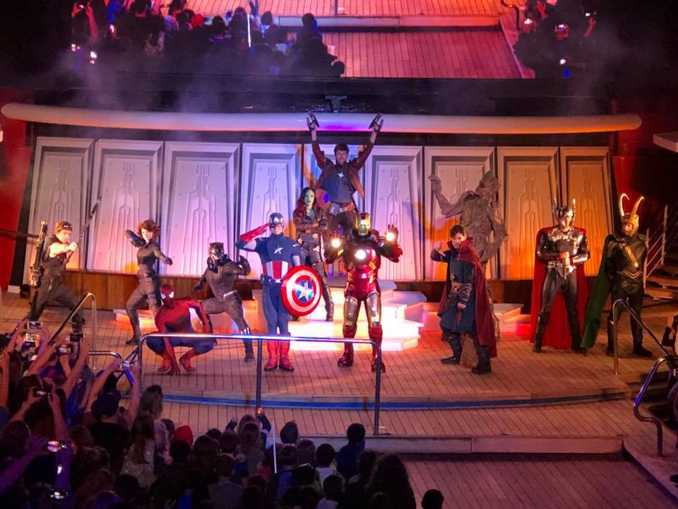 Marvel Day At Sea Stunt Show