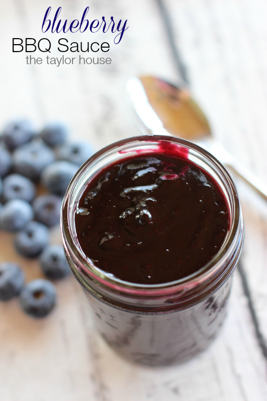 Blueberry BBQ Sauce Recipe