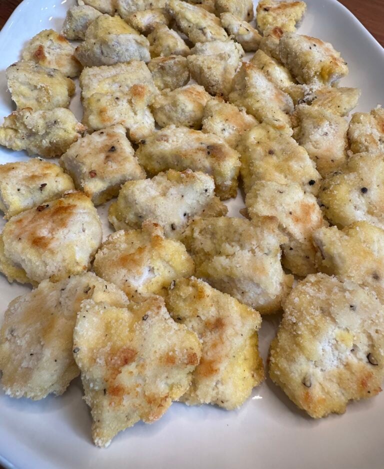 Crispy Gluten-Free Chicken Nuggets with Almond Flour