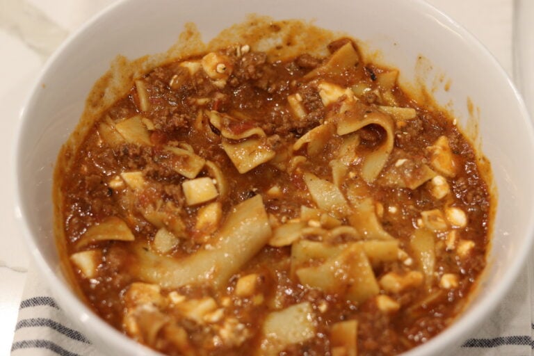 Crockpot Lasagna Soup