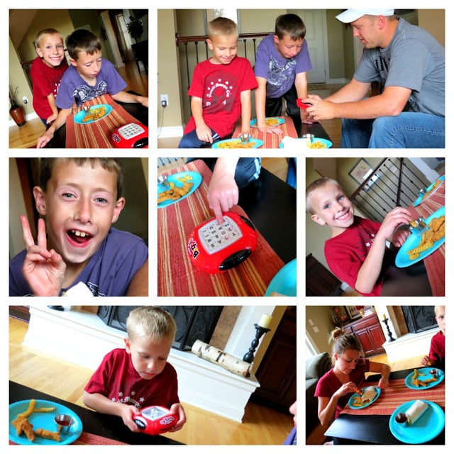 Tyson Chicken Nuggets, Heinz Ketchup, Ore Ida French Fries, Hasbro Game Night, #DipDipHorray, Family Game Night, Meal Solutions, Walmart, Recipe Creation